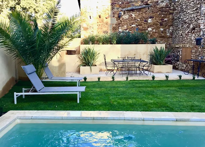 19c Provencal Stone House With Private Pool Near * Uzes